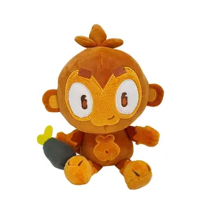 도매 새로운 디자인 맞춤형 박제 동물 장난감 귀여운 다트 원숭이 플러시