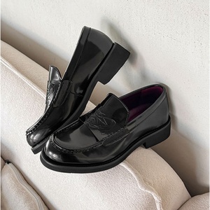 Nouvelles chaussures mocassins pour hommes de grande taille, confortables, de bonne qualité, à bout rond, chaussures en cuir pour hommes d'affaires, mode - Product Image 5