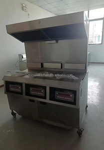 Máquina freidora industrial sin ventilación, ala de <span class=keywords><strong>pollo</strong></span> rápida, máquina freidora abierta, Comercial eléctrica para <span class=keywords><strong>pollo</strong></span> frito - Product Image 3