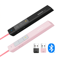 Presentador Inalámbrico Bluetooth sin Dongle N26 BLE, Control Remoto con Memoria para 7 Dispositivos, para MacBook, iPad Pro, Presentaciones de PowerPoint