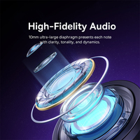 Écouteurs intra-auriculaires filaires Encok HZ11/CZ11 avec transducteur dynamique, câble de 1,2 m, prise Type-C/3,5 mm pour ordinateur portable, tablette et téléphone