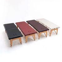 Vente en gros Salon de beauté professionnel portable Spa Table de massage pliable style thaïlandais grande taille cils lit de massage facial