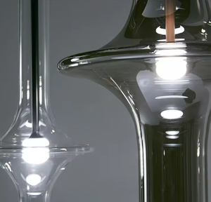 Zeal Lighting Lámpara colgante de cristal de estrella pequeña para boda Fiesta de cumpleaños Luz colgante de cristal transparente - Product Image 3