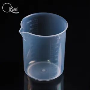 Оптовая продажа, изготовленный на заказ пластиковый стакан, лабораторный стакан, мерные стаканы