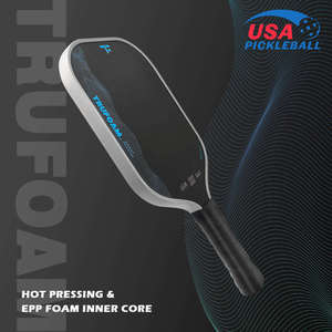 Raquette de pickleball USAPA approuvée CRBN TruFoam Waves, 16 mm, fibre de carbone T700, noyau en mousse Gen 5, allongée, contrôle professionnel, puissance, rotation - Product Image 2