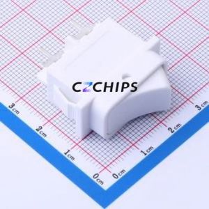 SS21-WWNNS5-R Rocker Switch Through hole Component (THT) Switch 9.81mm 13mm Concave Bend Without - Product Image 1