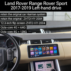 Écran rabattable de 12,3 pouces, système multimédia automobile Android Auto Carplay pour Land <span class=keywords><strong>Rover</strong></span> <span class=keywords><strong>Range</strong></span> <span class=keywords><strong>Rover</strong></span> Sport 17-19, autoradio, lecteur DVD, navigation GPS - Product Image 2