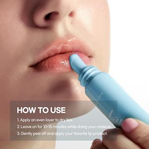 Mascarilla Labial Exfoliante y Calmante <span class=keywords><strong>Laka</strong></span>, 10 ml, 3 en 1, Elimina la Piel Muerta, Mascarilla Labial Refrescante - Product Image 6