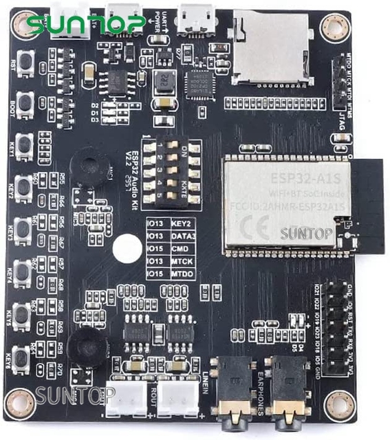 ESP32-Audio-Kit ESP32-A1S ESP32 Audio Development Board WiFi Bluetooth-Compatible Module Low Power Dual-core 8M PSRAM ESP32