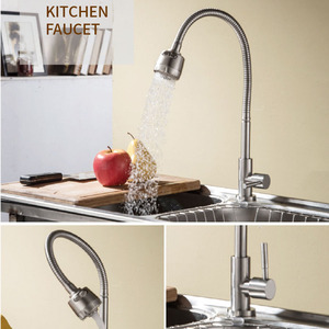 Edelstahl Waschbecken Wasserhahn Einzel kühlung alle Kupfer kern Waschbecken Wasserhahn - Product Image 2
