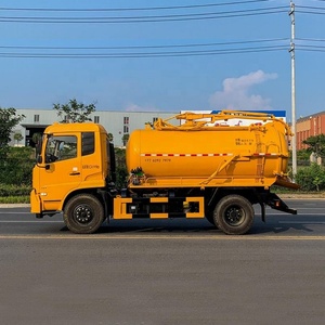 Camión de Succión Dongfeng, Manual, Diésel, de Alta Presión, para Limpieza y Descarga de Aguas Residuales - Product Image 3