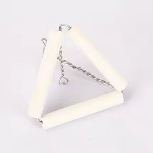 Pinza de Cerámica de Porcelana Resistente al Calor, Soporte Triangular para Cables de Laboratorio - Product Image 3