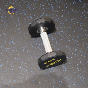 KAISHI <span class=keywords><strong>Manubri</strong></span> Esagonali in Gomma con Impugnatura Antiscivolo, Pesi Liberi Portatili Ecologici per Palestra Commerciale, per Uomini e Donne, <span class=keywords><strong>Allenamento</strong></span> Total Body - Product Image 5