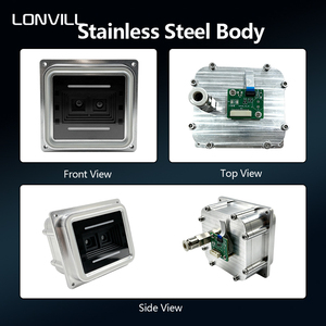 Module de lecture de codes LONVILL, <span class=keywords><strong>scanner</strong></span> de codes-barres 2D à double lentille encapsulé sous vide pour les environnements extérieurs à forte humidité, par exemple les parkings - Product Image 3