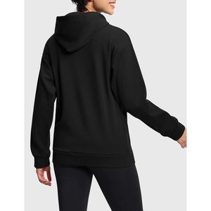 เสื้อฮู้ดผู้หญิง FOXA ผ้าฟลีซ 320 กรัม ทรงหลวม มีกระเป๋า ระบายอากาศได้ดี - Product Image 4