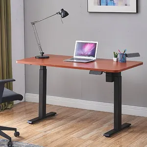 Mesa de oficina de estudio automática, escritorio ergonómico de pie, altura ajustable