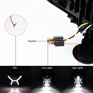 ชุดไฟหน้า LED ไฟสูง-ต่ำ พร้อมไฟ DRL สำหรับ <span class=keywords><strong>Kawasaki</strong></span> <span class=keywords><strong>Versys</strong></span>-<span class=keywords><strong>X</strong></span> <span class=keywords><strong>300</strong></span>/<span class=keywords><strong>Versys</strong></span> <span class=keywords><strong>X</strong></span> <span class=keywords><strong>300</strong></span> ABS ปี 2017-2021 - Product Image 6