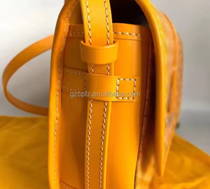 Cổ điển Unisex thiết kế lấy cảm hứng từ Yên túi, thanh lịch nhỏ vuông Crossbody ví, hình chữ Y nối chi tiết vải, mùa hè - Product Image 5