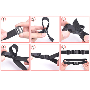 Hebilla <span class=keywords><strong>de</strong></span> Liberación Rápida para Casco, Hebilla <span class=keywords><strong>de</strong></span> Plástico, Correa <span class=keywords><strong>de</strong></span> Cuero Ajustable Personalizada para Hombro, Hebilla para Correa <span class=keywords><strong>de</strong></span> Bolso <span class=keywords><strong>de</strong></span> <span class=keywords><strong>Mujer</strong></span> - Product Image 5