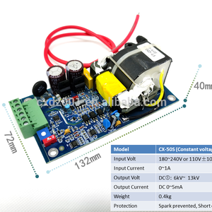 고전압 전원 공급 장치 13KV 30w 정전기 공기 청정기, 정전기 집진기, 공기 정화 - Product Image 3