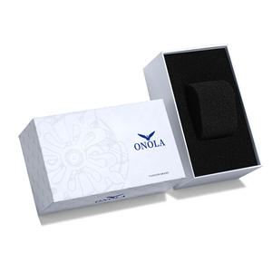 Onola hot-bán thương hiệu sang trọng đồng hồ lưu trữ Hộp Quà Tặng đồng hồ trường hợp Hộp quà tặng - Product Image 6