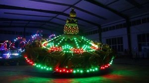 Bee King Dom 32-คนหมุนเครื่องเล่นไฟฟ้าไฟเบอร์กลาสสวนสนุกสำหรับสวนแทรมโพลีนพา<span class=keywords><strong>ร์</strong></span>ค - Product Image 4