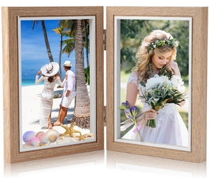 Hiện đại sáng tạo kỹ thuật số mộc mạc gấp Album thủ công bằng gỗ trẻ em & trẻ em khung ảnh - Product Image 1