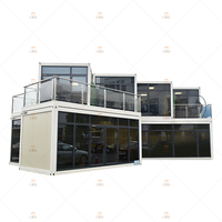 Maison Cbox modulaire de luxe, conteneur plat prédécoupé, Kit de maisons d'hôtel, nouvelle collection