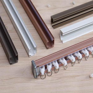 PVC Rèm theo dõi đường sắt máy làm nhựa Rèm theo dõi đường sắt máy dòng Rèm que và đường ray Máy làm - Product Image 2