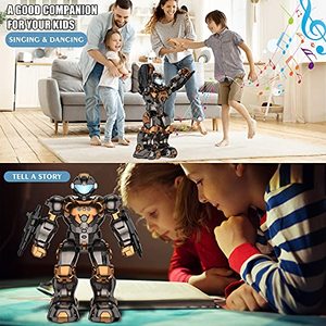 Chất lượng cao trẻ em <span class=keywords><strong>RC</strong></span> đồ chơi thông minh thông minh Ai Hát và Dacing <span class=keywords><strong>Robot</strong></span> điều khiển từ xa <span class=keywords><strong>robot</strong></span> cho trẻ em - Product Image 5