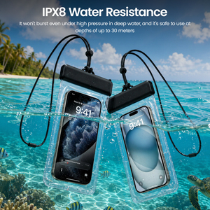 Custodia Impermeabile <span class=keywords><strong>per</strong></span> Telefono in TPU Trasparente IPX8 con Funzione Touch <span class=keywords><strong>per</strong></span> <span class=keywords><strong>Foto</strong></span> Subacquee - Prezzo all'Ingrosso - Product Image 2