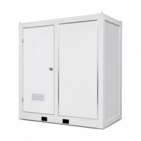 Douche extérieure en panneaux sandwich, toilettes mobiles, douche et toilettes portables en conteneur, toilettes publiques pour chantier de construction