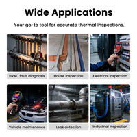Caméra thermique infrarouge numérique portable ZCF, instrument de mesure de température personnalisable OEM pour le contrôle thermique des circuits imprimés ODM