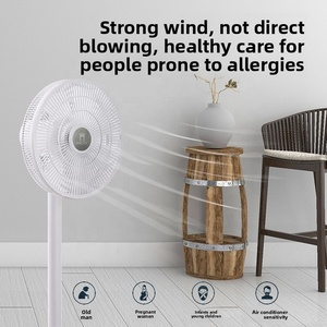 <span class=keywords><strong>Smartmi</strong></span> Ventilateur de Circulation d'Air Sans Fil Silencieux Plancher Debout Bureau Bureau Ventilateur Électrique 7 Vitesses Timing 20H Rechargeable Air Coole - Product Image 4