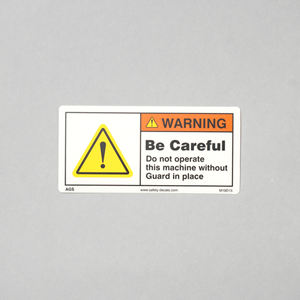 Etiqueta de Advertencia de Seguridad, Precaución, Manténgase Alejado, Impermeable, Resistente a los Arañazos y al Calor, Adhesivo 3M, Etiquetas de Embalaje - Product Image 1