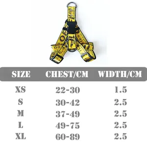 Conjunto de Collar y Correa de Lujo para <span class=keywords><strong>Perro</strong></span> con Cadena Dorada, Cintas y Cuerda Larga de Nailon con la Palabra '<span class=keywords><strong>Perro</strong></span>' para Cachorros <span class=keywords><strong>Pitbull</strong></span>, Moda para Mascotas - Product Image 4