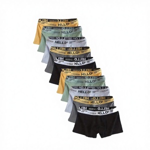 Pantalones de pijama holgados Arlo para hombre 2026, pantalones deportivos rojos para adolescentes, calzoncillos bóxer 100% algodón, antibacterianos y transpirables - Product Image 3