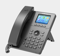 Teléfono IP Gigabit PoE Flyingvoice P11U, 2 Cuentas SIP, Pantalla LCD a Color de 2.8 Pulgadas, Conferencia de 6 Vías, Voz HD, VoIP para Oficina