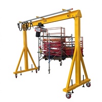 Pont roulant électrique portable YUFEI, type palan, 5, 10, 15 tonnes, prix industriel, vente, pont roulant mobile, hauteur réglable