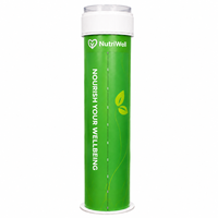 Support d'affichage cylindrique en PVC léger à 4 niveaux, portable et personnalisé, pour les produits de santé à base de vitamine C, utilisation en pharmacie et en vente au détail