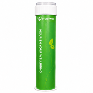 Espositore Cilindrico Portatile Personalizzato a 4 Livelli in PVC Leggero per Prodotti Vitaminici e Farmaceutici - Product Image 6