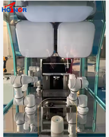 Nouveau bras robotique collaboratif entièrement automatique à 6 axes, charge utile de 3 kg, moteur PLC, machine à café Cobot Barista