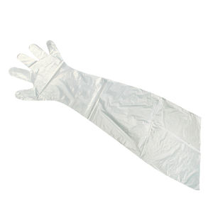 7G Los guantes de brazo largo desechables blancos veterinarios se pueden personalizar - Product Image 1