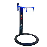 Mains rapides de jeu de bâton de prise en métal d'équipement de parc d'attractions d'intérieur de réaction rapide pour la langue anglaise de centre commercial