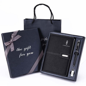 Hot New Văn Phòng Công Ty Tùy Chỉnh Máy Tính Xách Tay Và Bút Với Usb Flash Drive Gift Set Box - Product Image 3