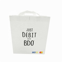 Grand sac fourre-tout en vrac en toile de coton recyclé réutilisable écologique imprimé avec logo personnalisé