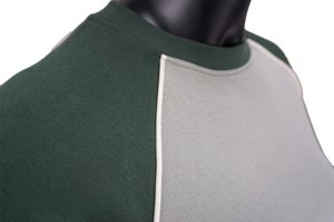 N313 T-shirts courts pour femmes à manches raglan et col rond, décontractés, écologiques, avec logo personnalisé, 100% coton, coupe ajustée, 200g - Product Image 5