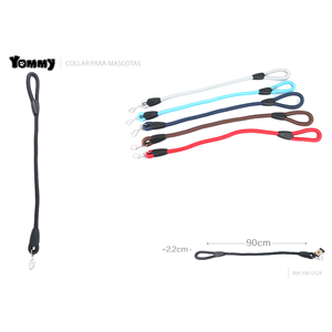 Correas Redondas y Suaves de 2.2*90cm para Mascotas, para Caminar Fácil y Cómodamente con tu Amigo Peludo - Product Image 1