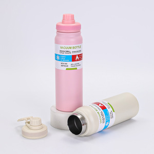 Vacuum Bottle Double Wall Stainless Steel Large Mouth Sports Water Bottle For Outdoor Travel And Daily Use - Product Image 3