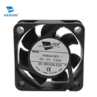 Ventilateur axial DC 4015-1 40x40x15mm 5-12-24V avec roulements à billes et durée de vie de 70 000 heures, pales en plastique, ventilateur de refroidissement d'air OEM ODM CE